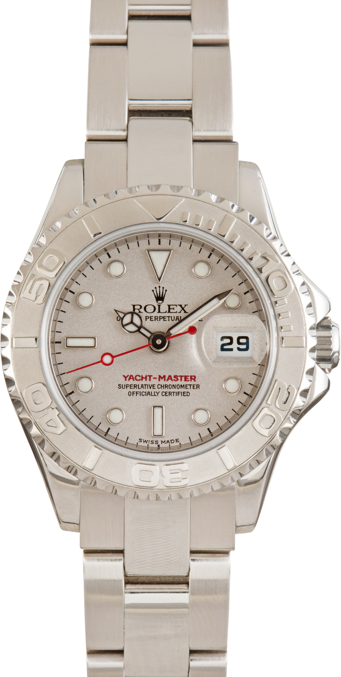 Rolex Yacht-Master Ref 169622 Platinum Dial - 1