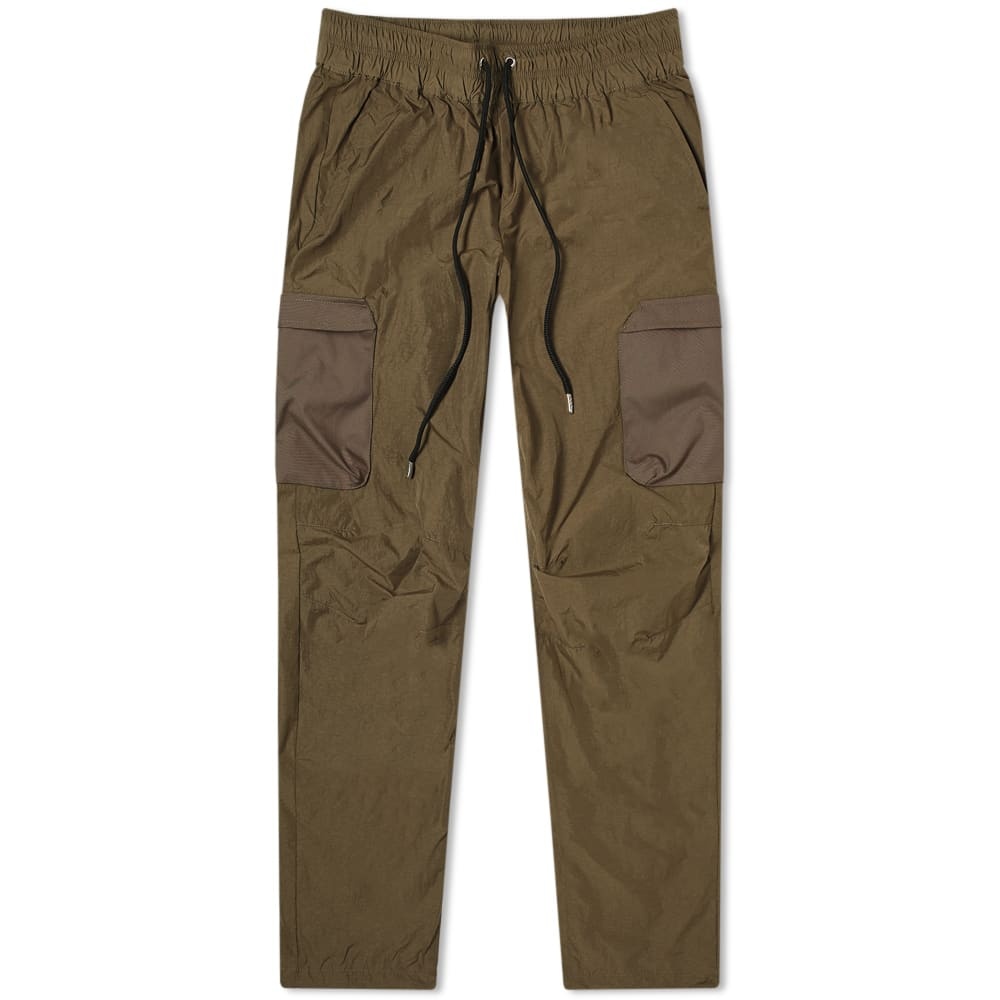 John Elliott High Shrunk Nylon Cargo Pant - 1