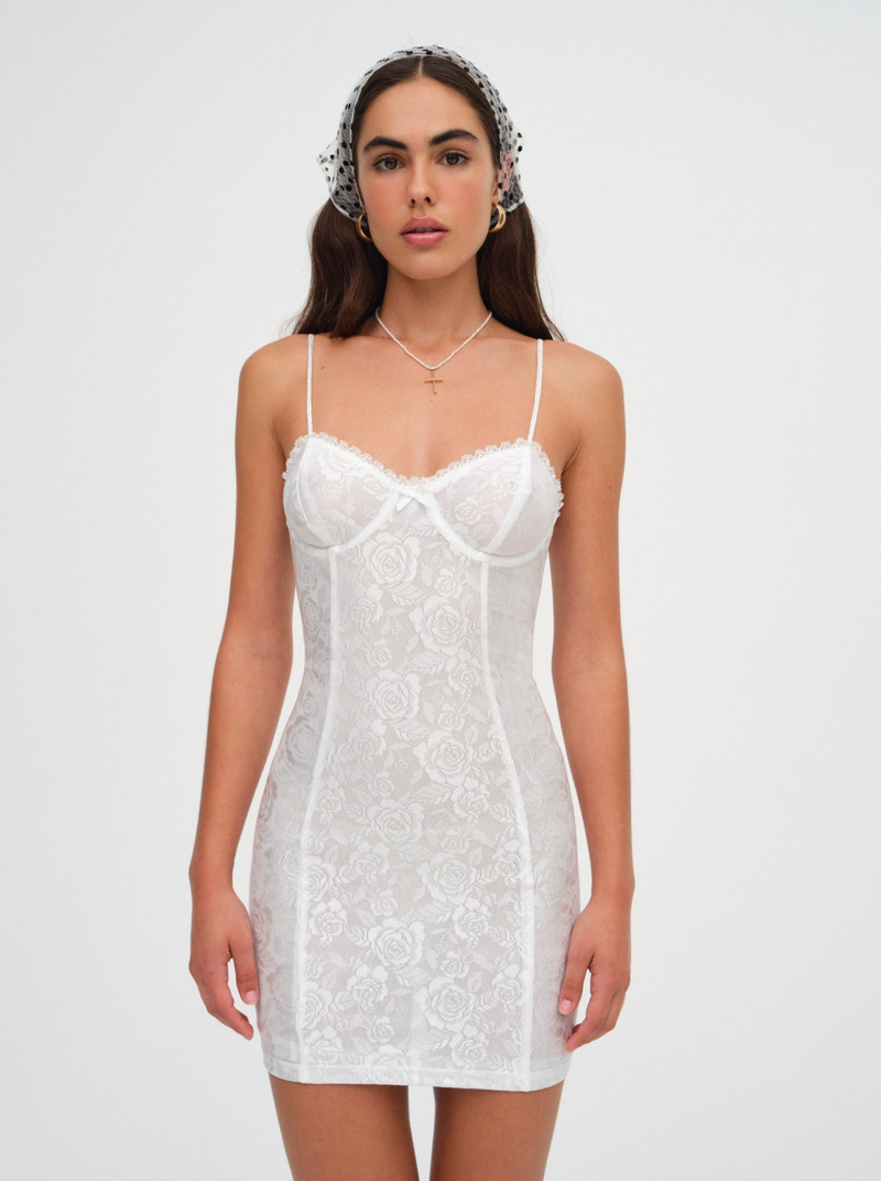 Lindy Lace Mini Dress 1