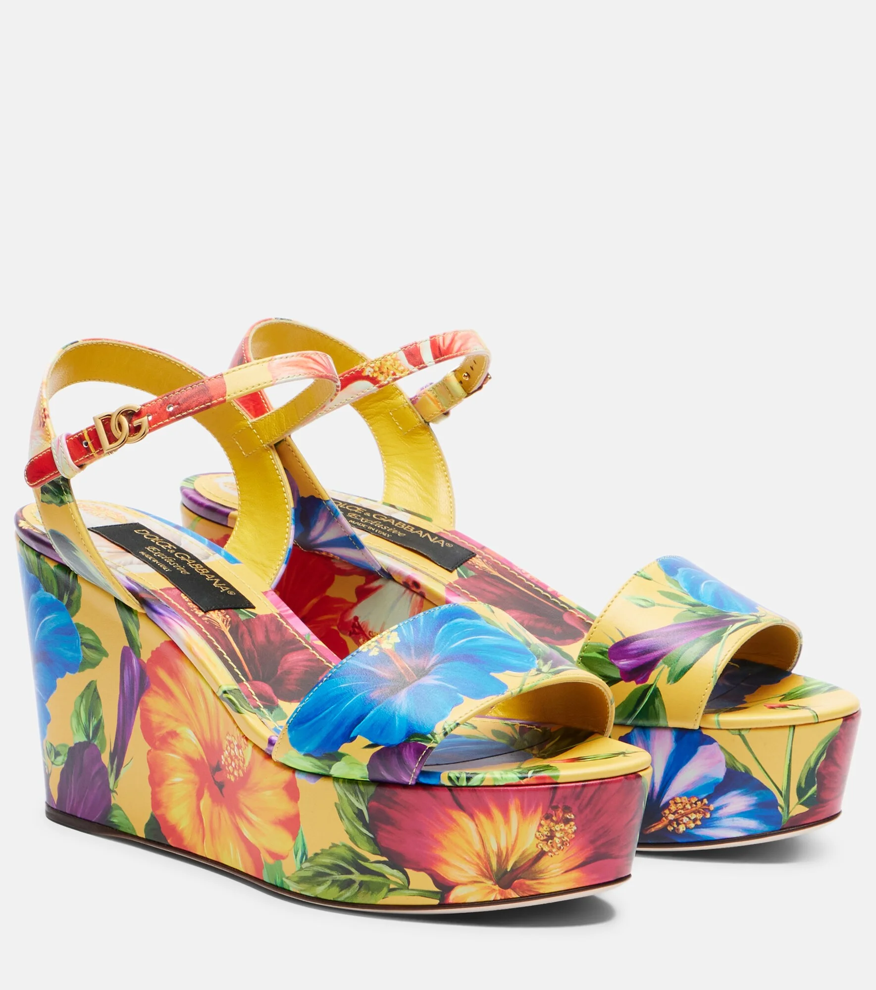 Bianca floral wedges - 1