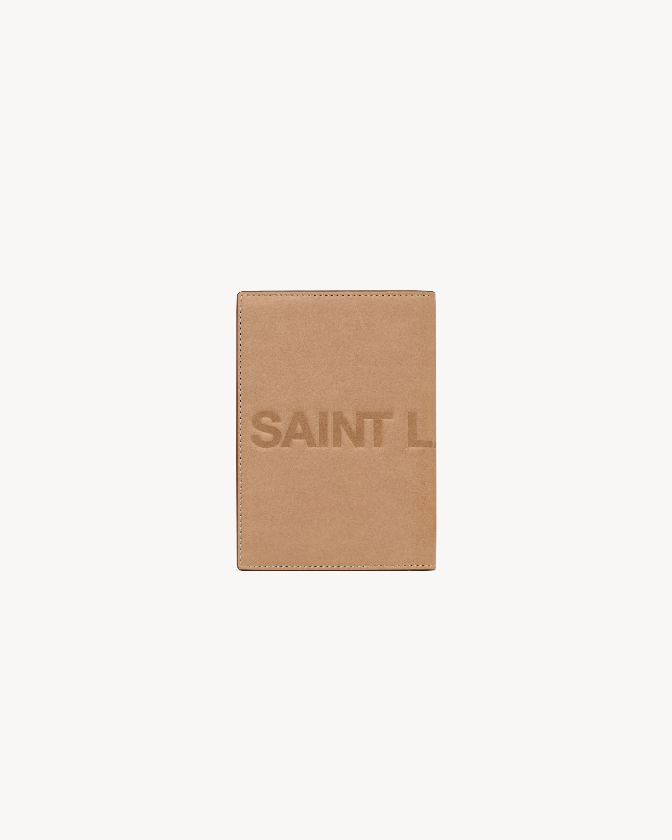 SAINT LAURENT PASSPORT CASE IN VEGETABLE-TANNED LEATHER - 2