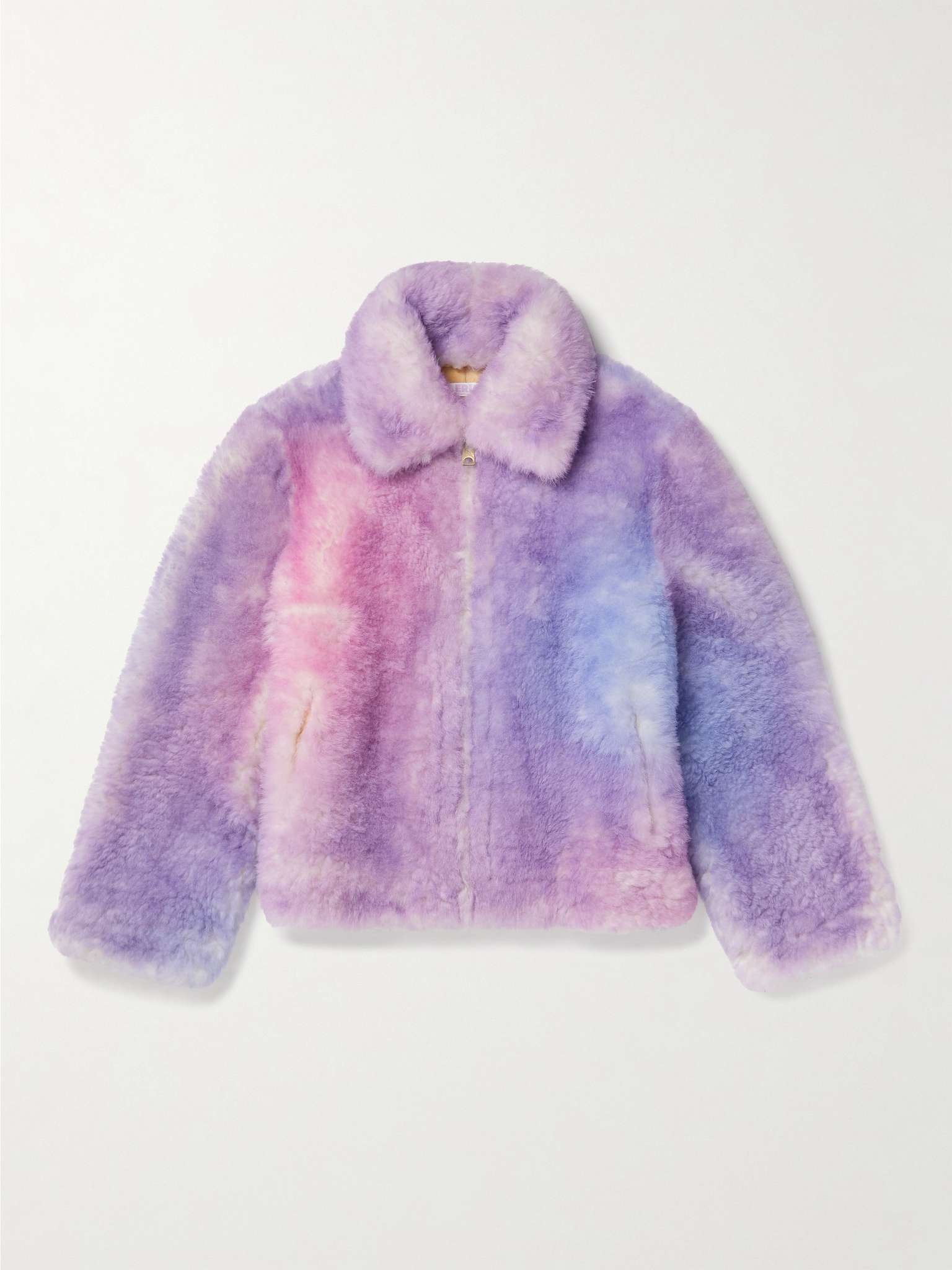 Dégradé Shearling Jacket - 1
