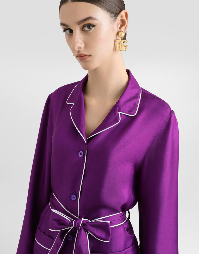 Silk twill vanity shirt 4