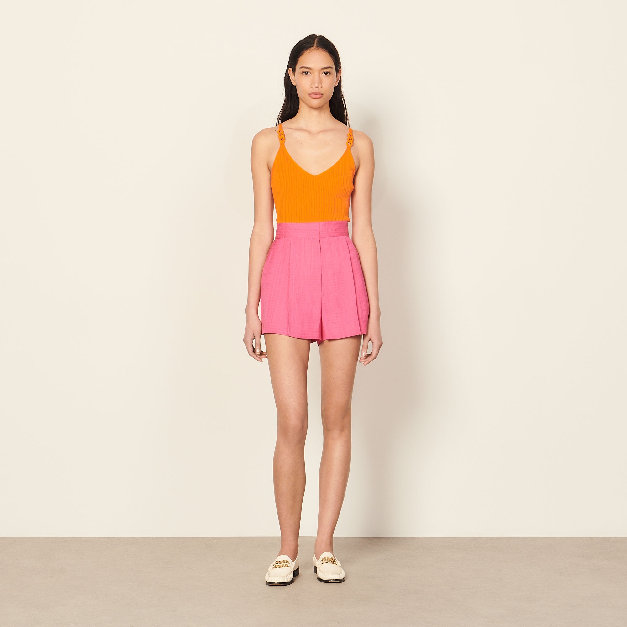 High-waisted shorts - 6
