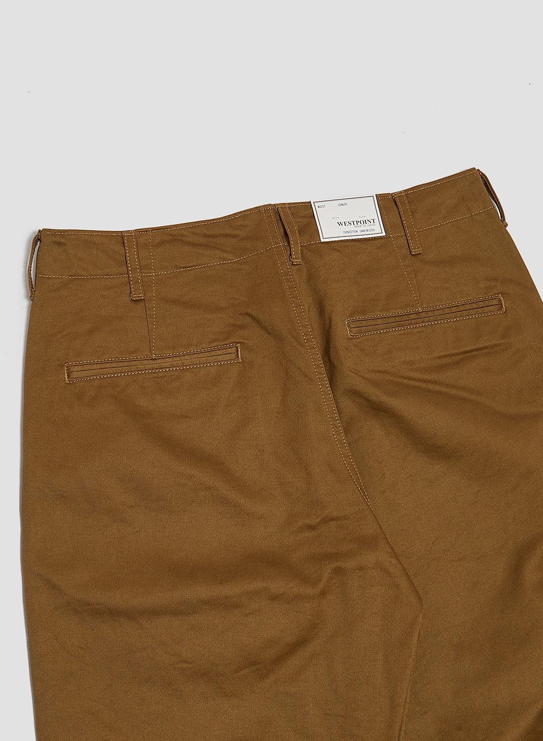 FOB Factory Narrow U.S Trousers Beige - 5