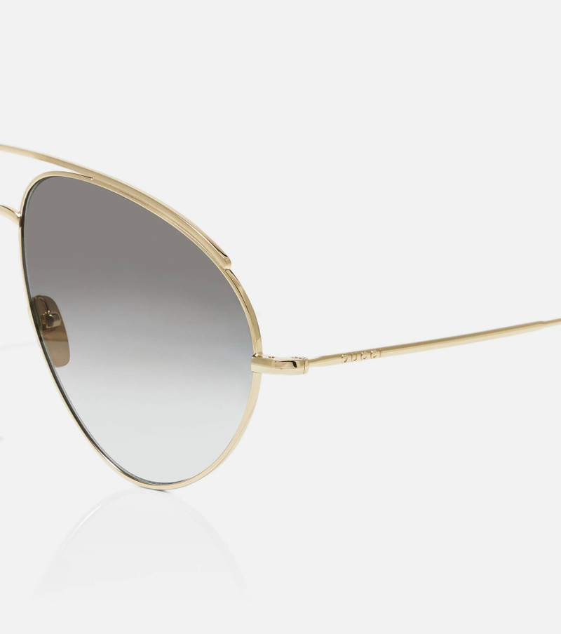 GUCCI Oversized aviator sunglasses outlook