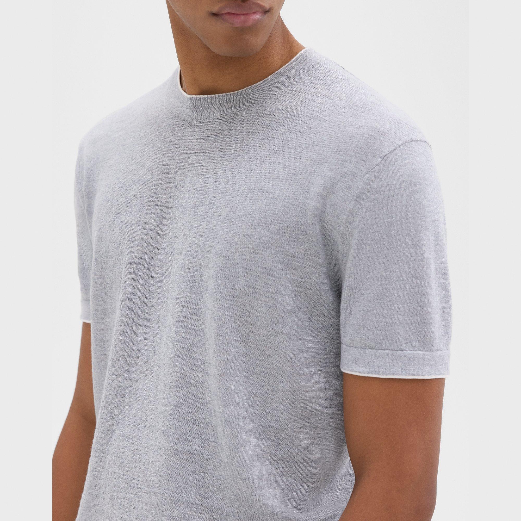 Sarior Tee in Cotton-Linen - 5