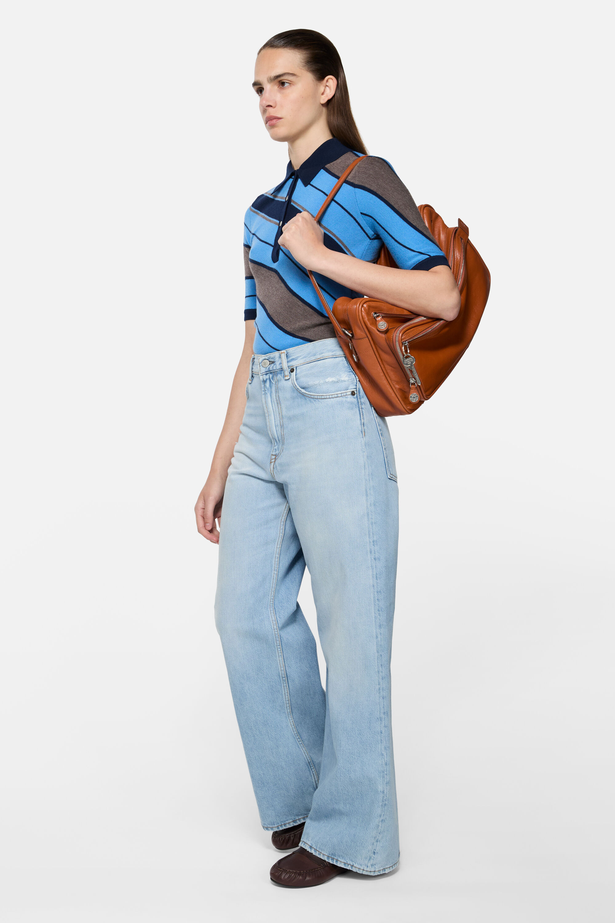Relaxed fit jeans - 2022F - Light blue - 2