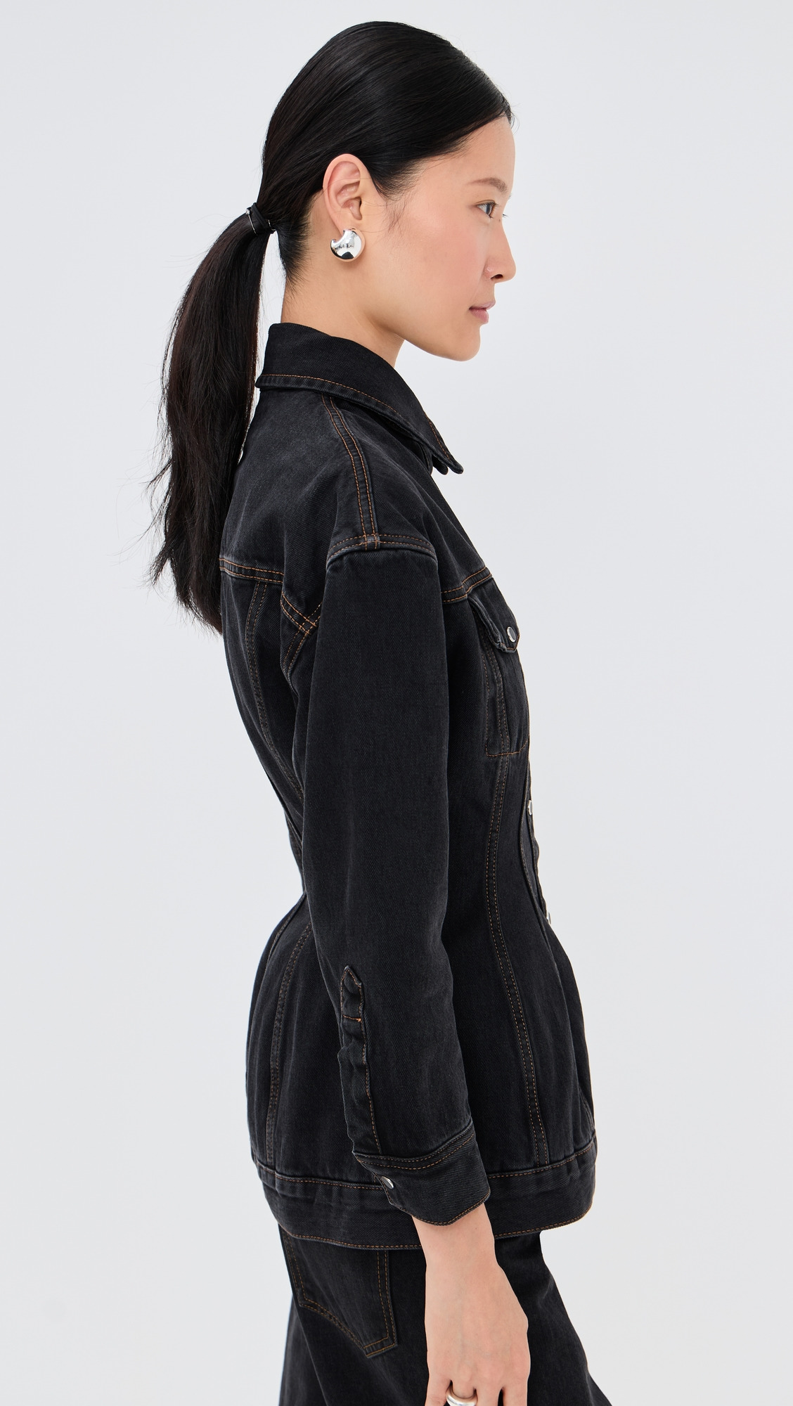 Denim Contour Jacket - 3