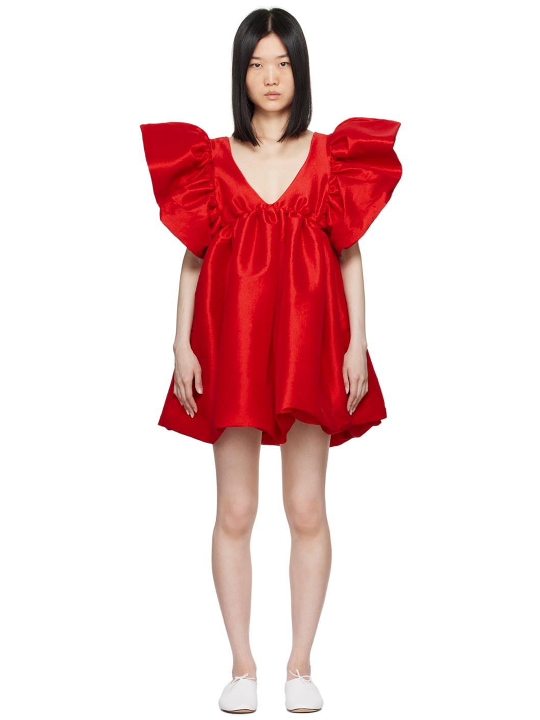 SSENSE Exclusive Red Adri Minidress - 1