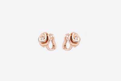 Dior Large Rose Dior Couture Earrings outlook