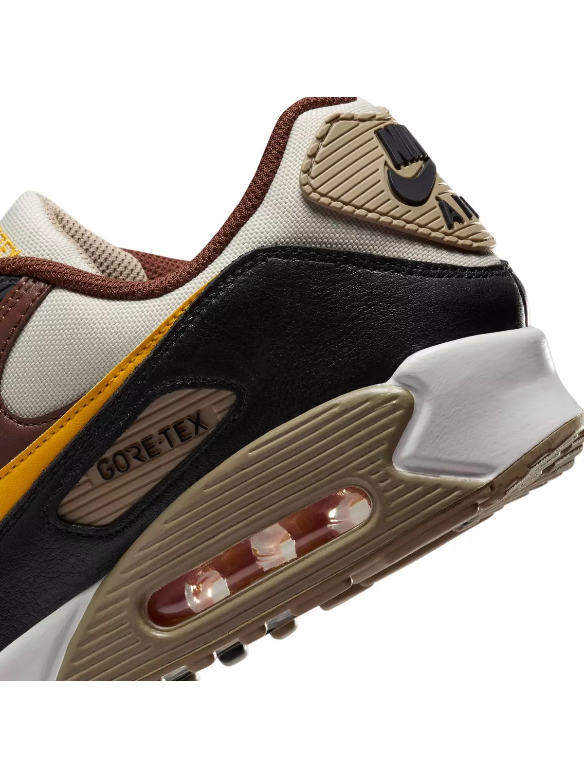 Air Max 90 GORE-TEX "Cacao Wow/Khaki/Black/Light Orewood Brown" Men's Shoe - 8