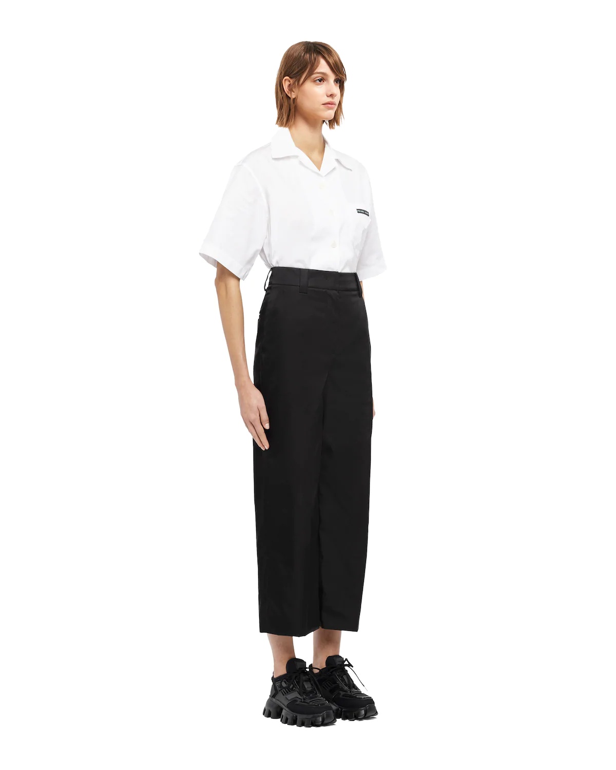 Re-Nylon gabardine trousers - 3