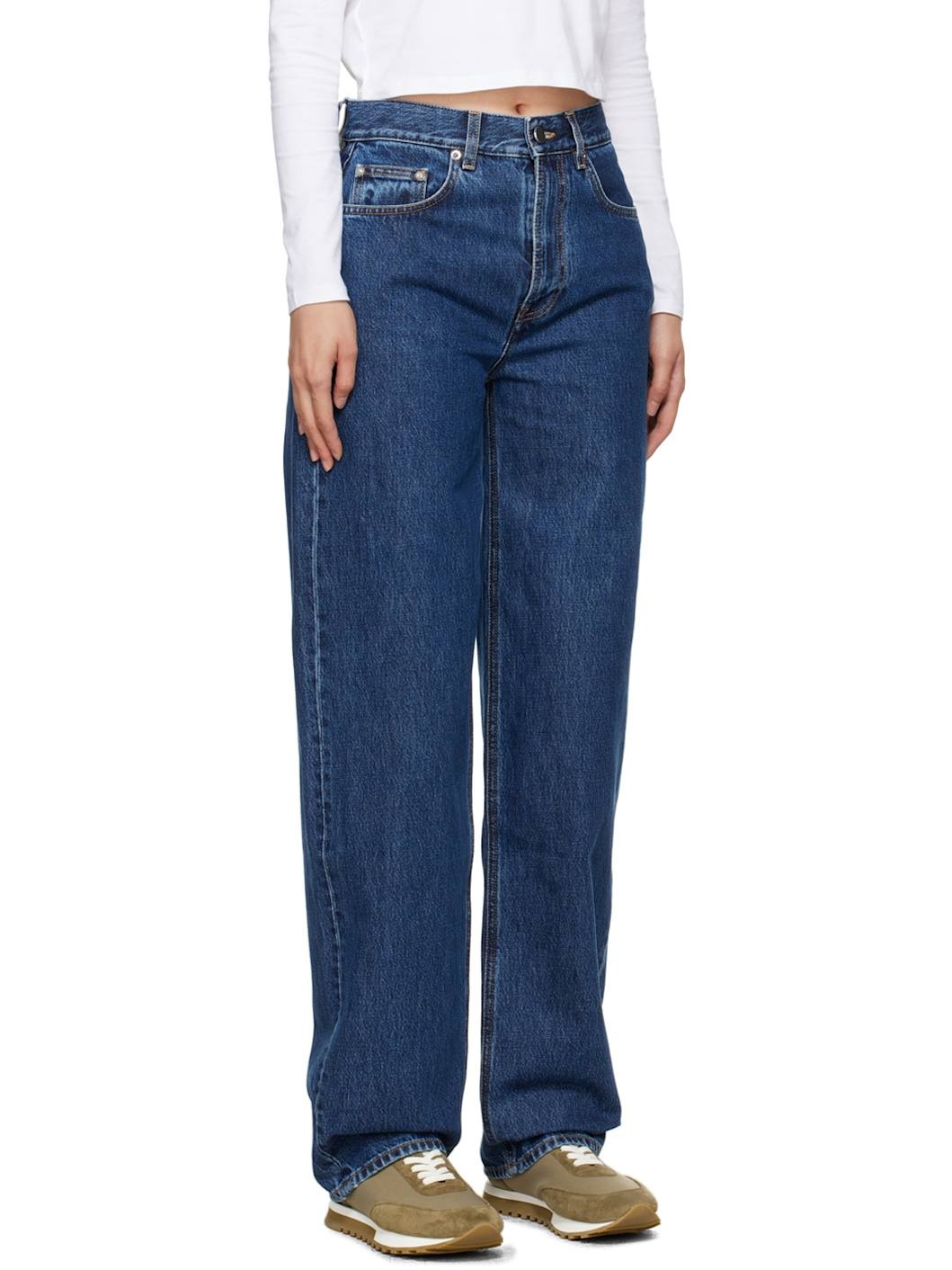 Navy Samur Jeans - 2