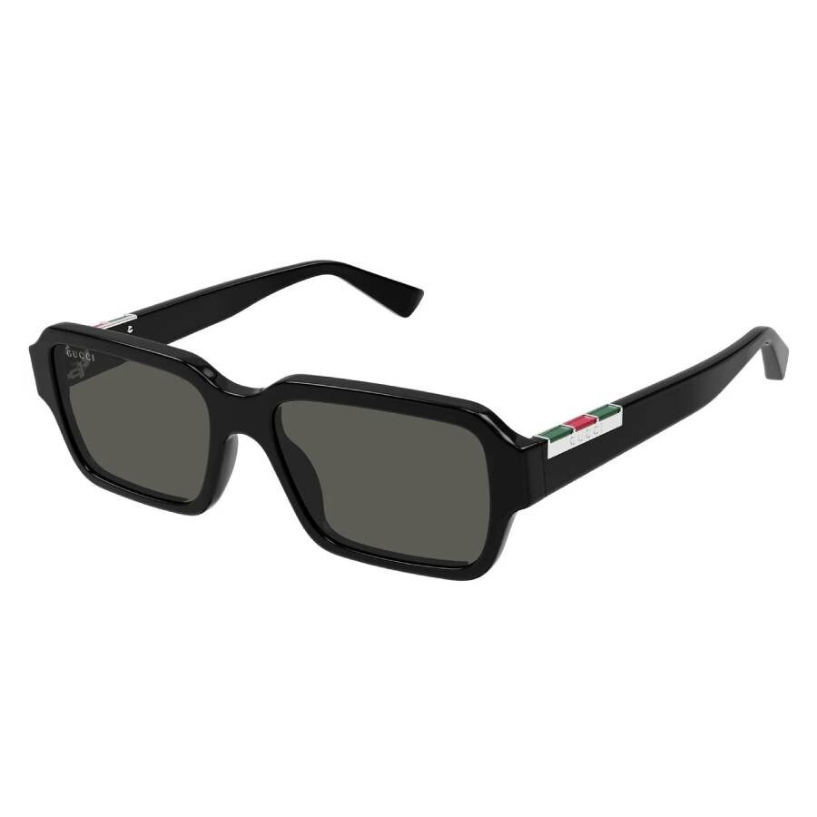 Gucci Grey Rectangular Men's Sunglasses GG1887S 001 54 - 2