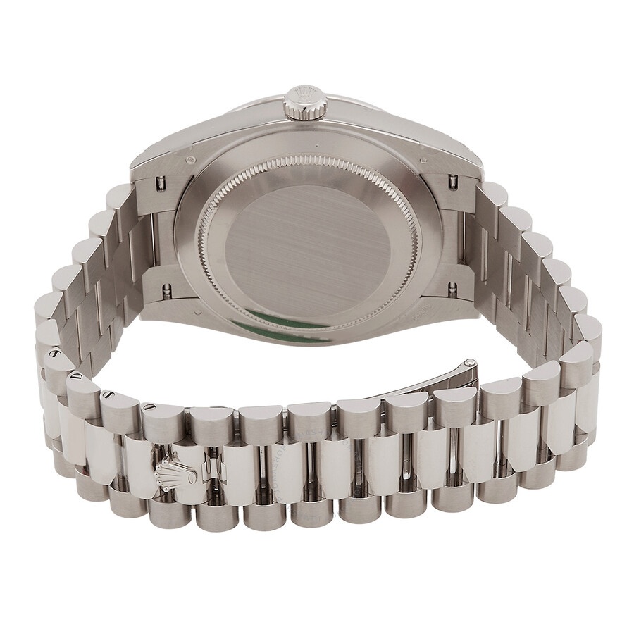 Rolex Day Date 40 Automatic Green Dial Men's 18kt White Gold President Watch 228349GNRP - 3