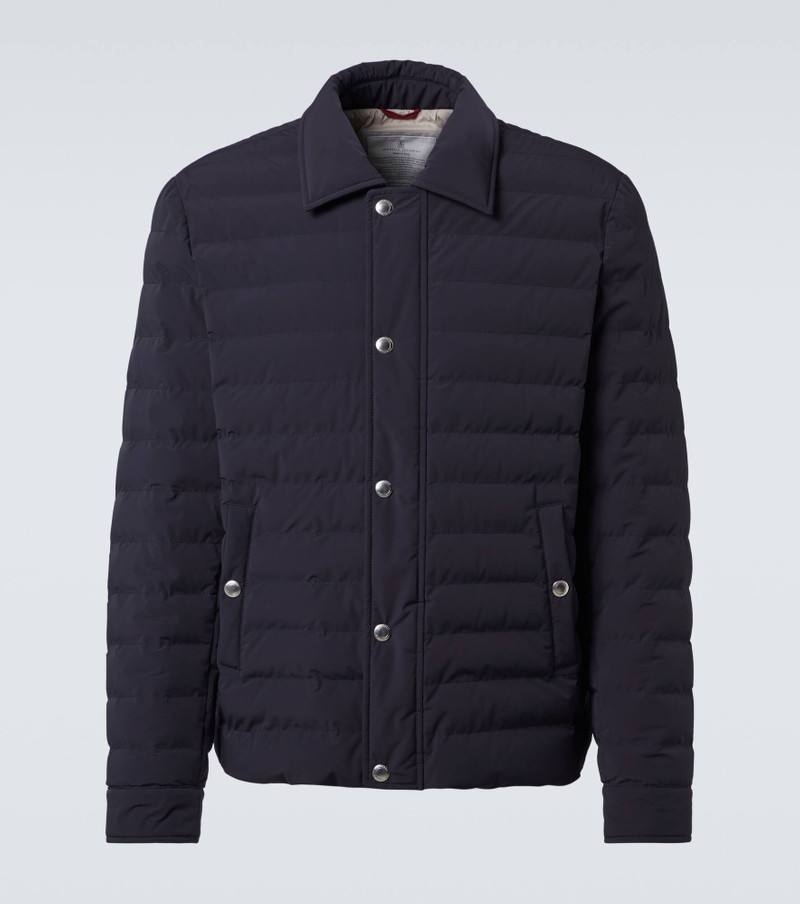 Quilted down jacket 1