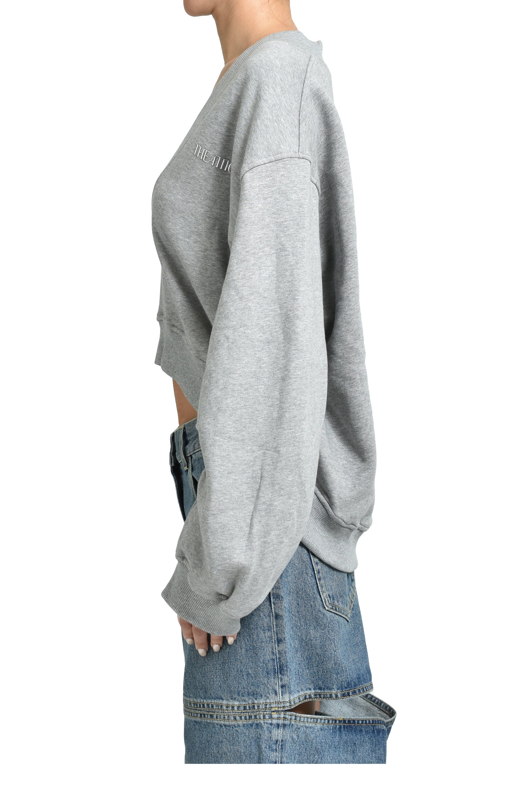 SWEATSHIRT / GRAY - 3