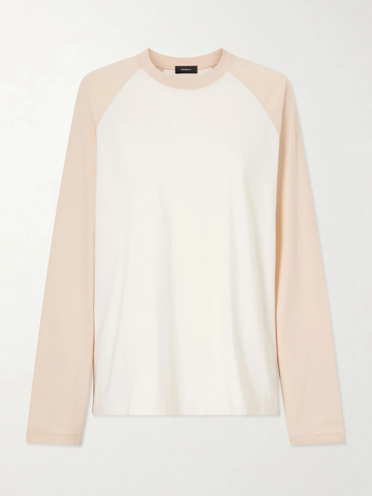 Raglan Cotton-jersey T-shirt - 1