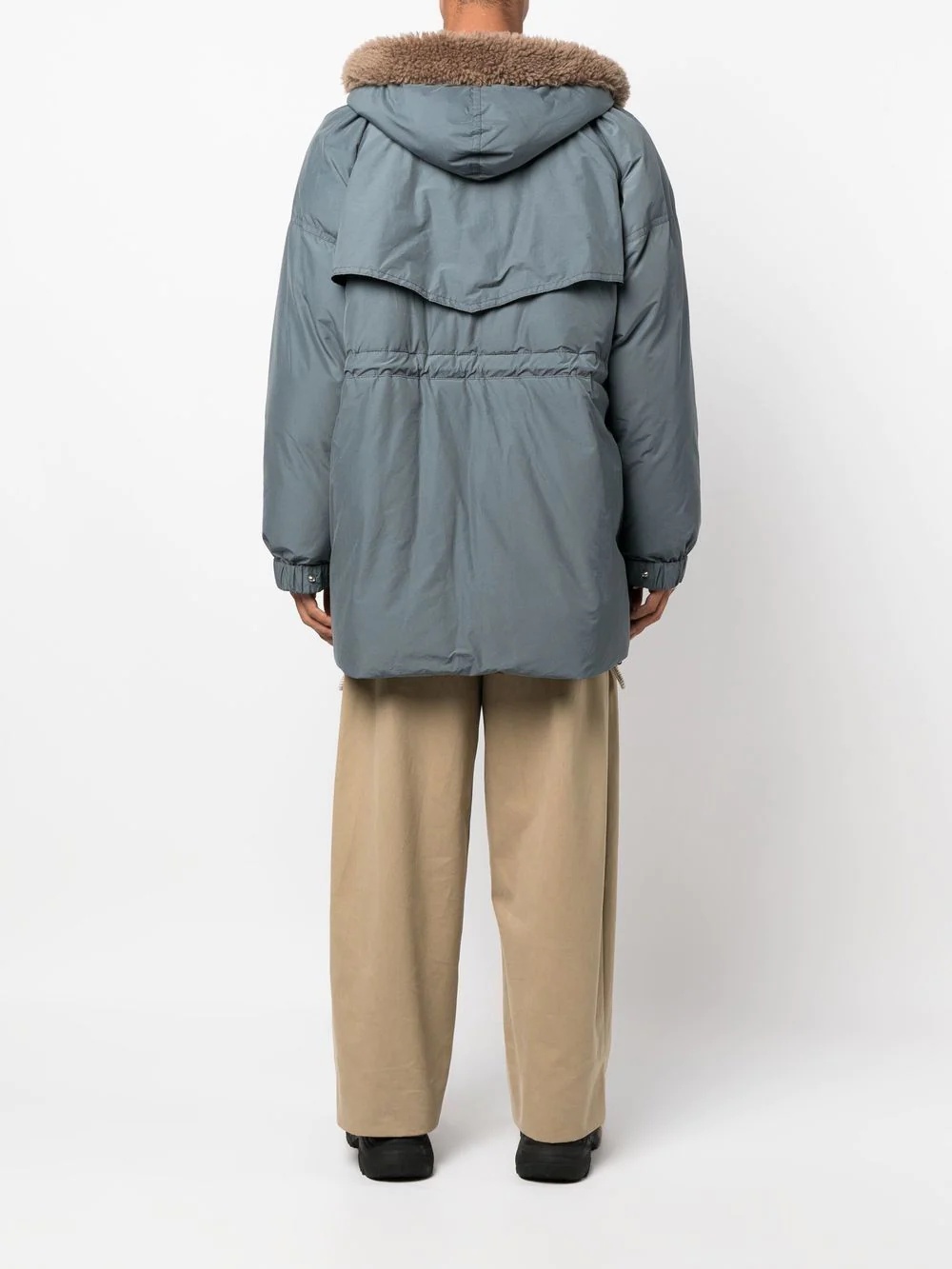 hooded padded coat - 4