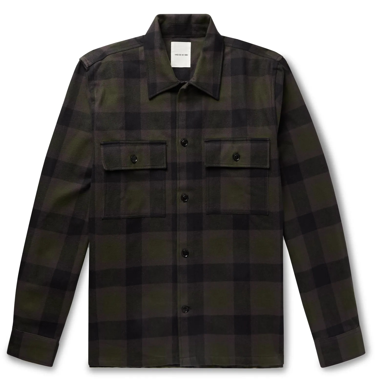 Franco Checked Organic Cotton-Flannel Shirt Jacket - 1