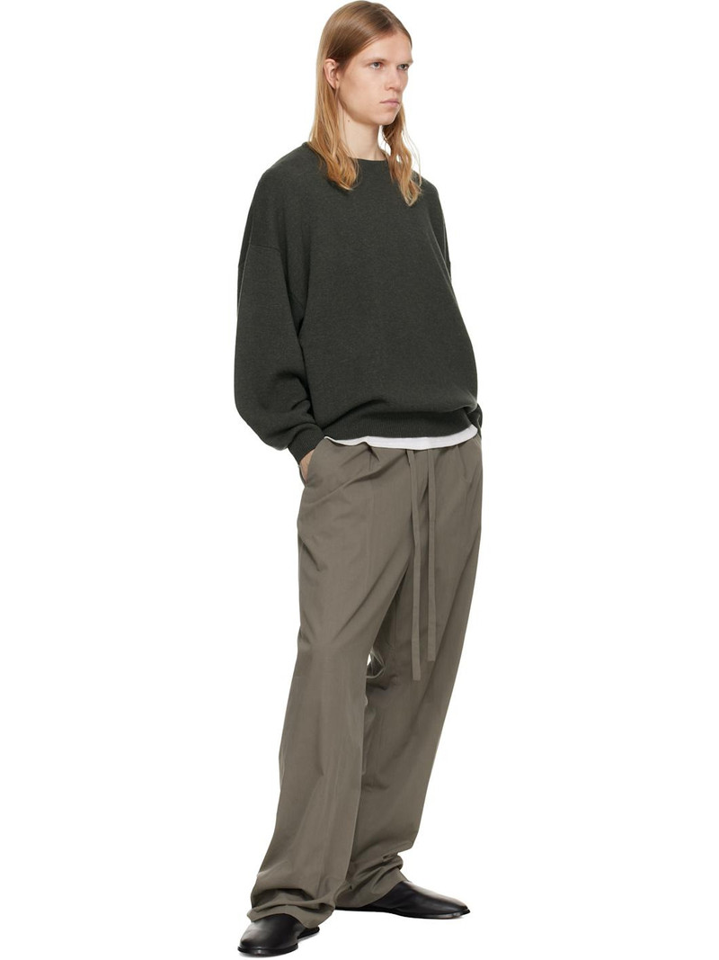 Fear of God Green Edge Knit Crewneck Sweater outlook