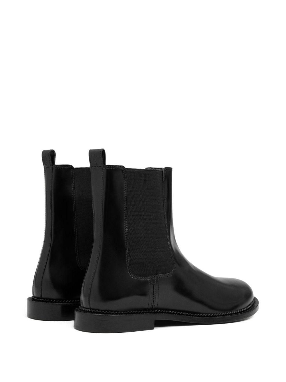 leather anatomical-toe chelsea boots - 3