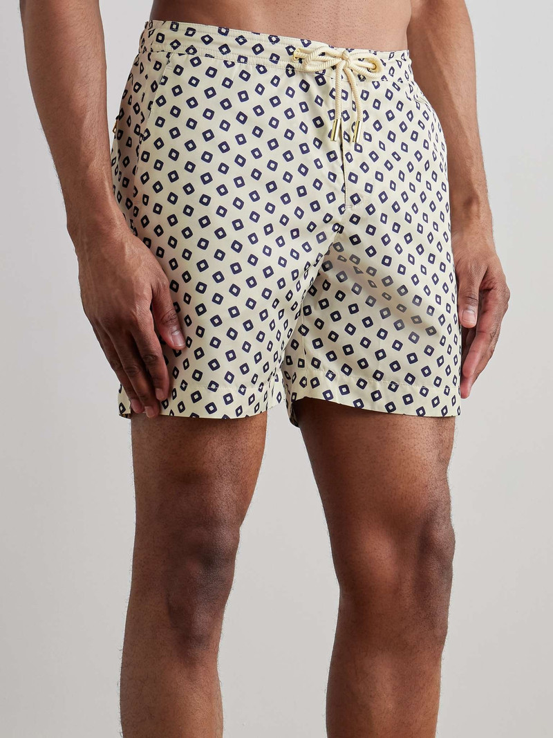 ORLEBAR BROWN Bulldog Straight-Leg Mid-Length Printed Recycled Swim Shorts outlook
