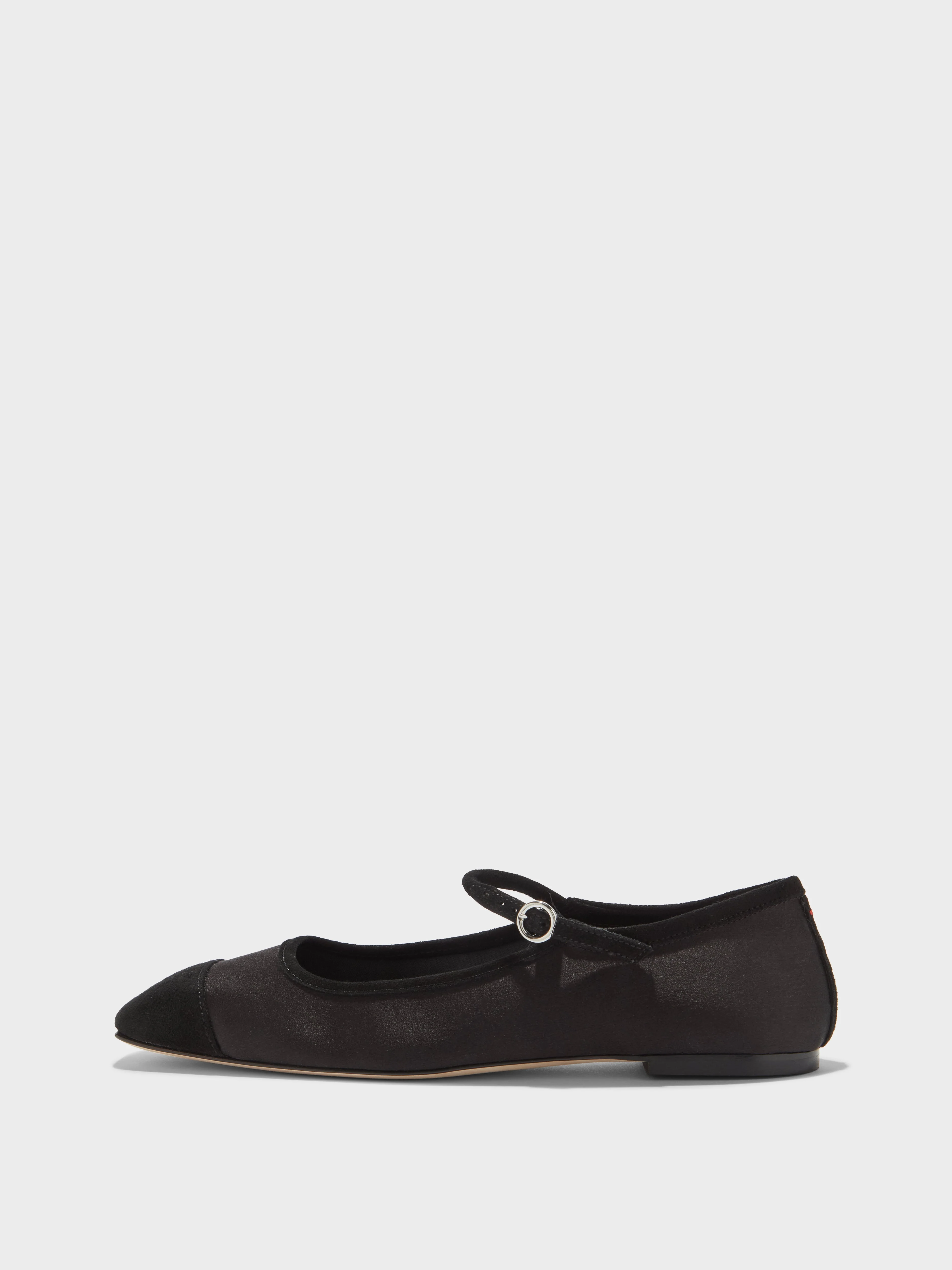 Uma Cap Satin Mary-Janes - 1