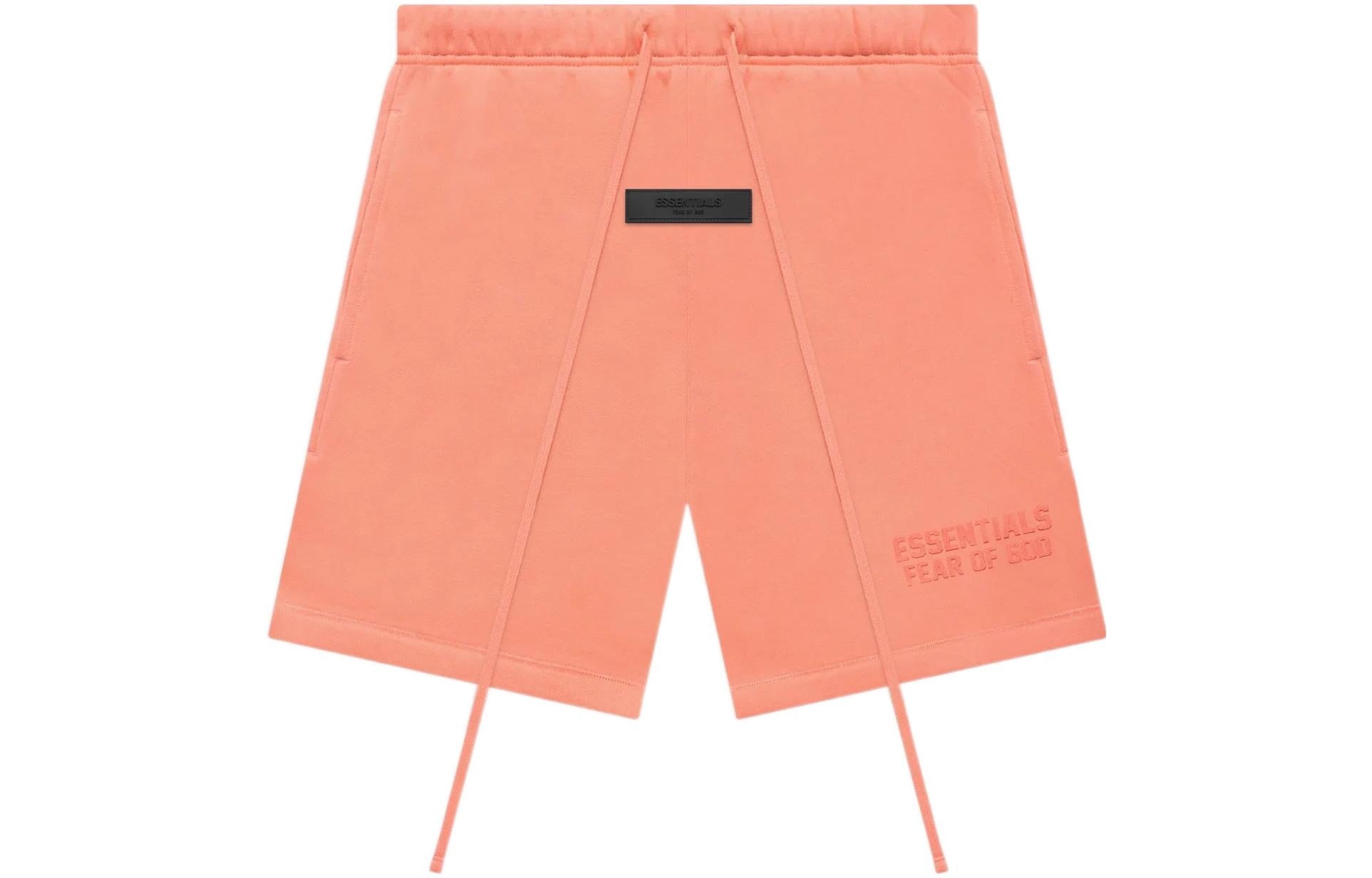 Fear of God Essentials FW22 Essentials Shorts Coral FOG-FW22-083 - 2