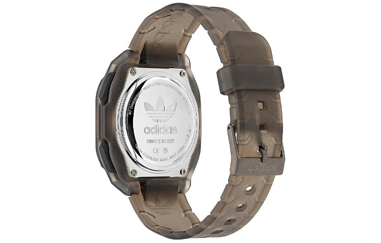 adidas Gray Resin Strap Watch 'Brown Black' AOST230592I - 2