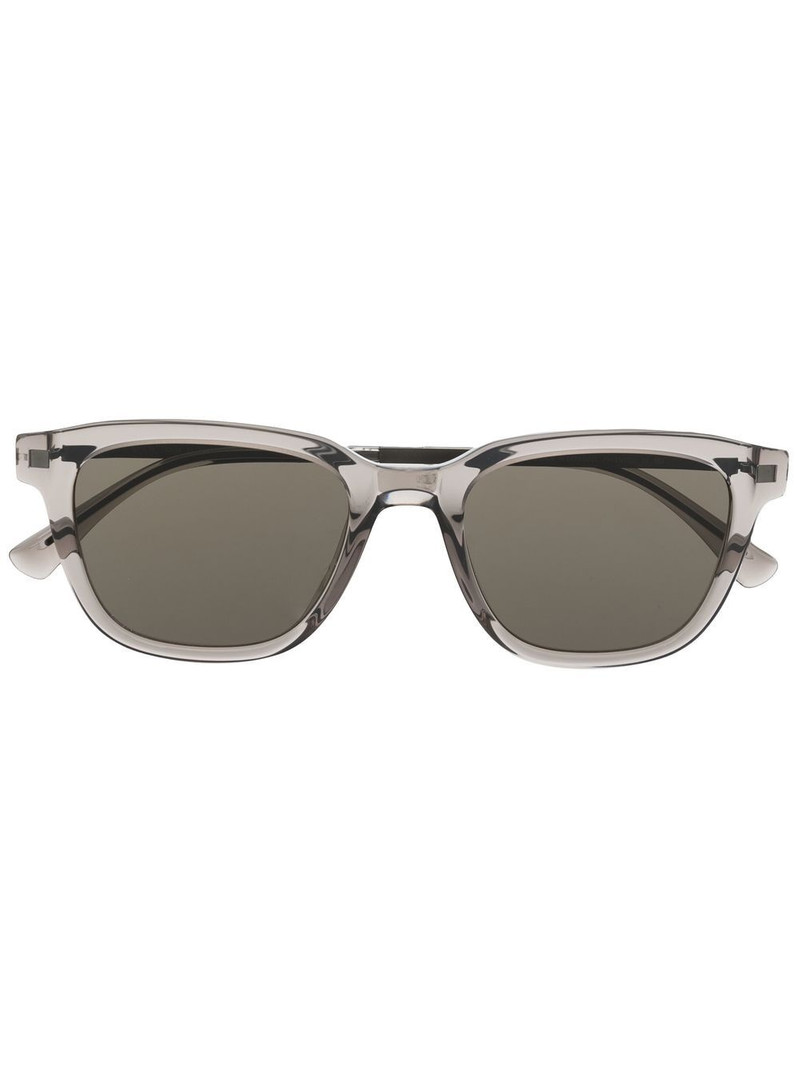 transparent square-frame sunglasses 1