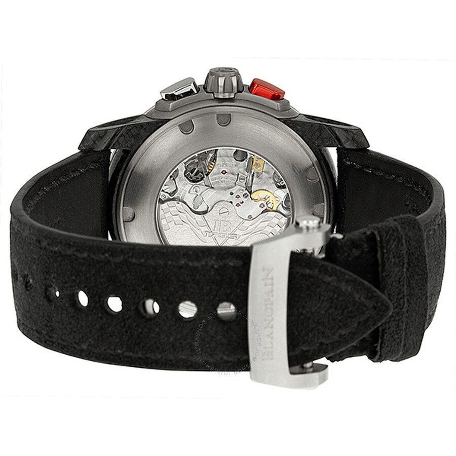 Blancpain L-Evolution Black Carbon Fiber Dial Titanium Automatic Men's Watch 8885F-1203-52B - 3