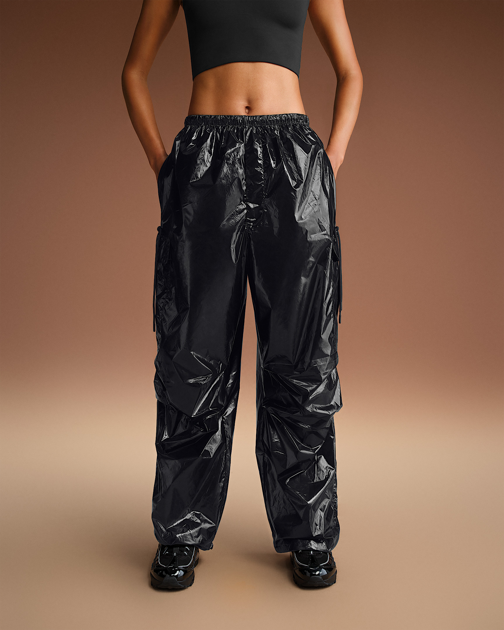 NikeSKIMS Shiny Nylon Women's Cargo Pants - 2