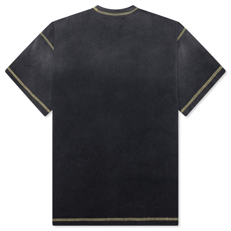 SATOSHI NAKAMOTO WHERE THERE'S SMOKE, THERE'S FIRE TEE - VINTAGE BLACK outlook