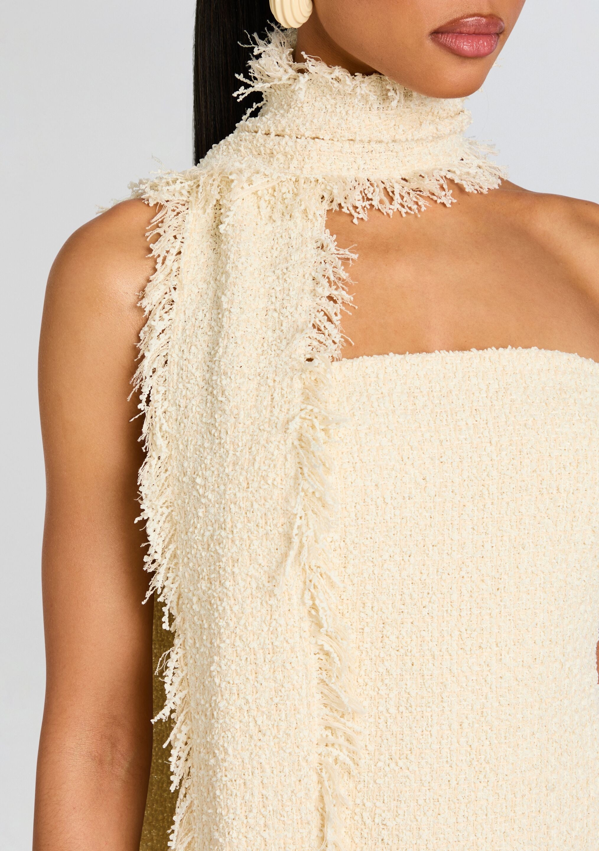 LOTT BOUCLE MIDI DRESS - 2