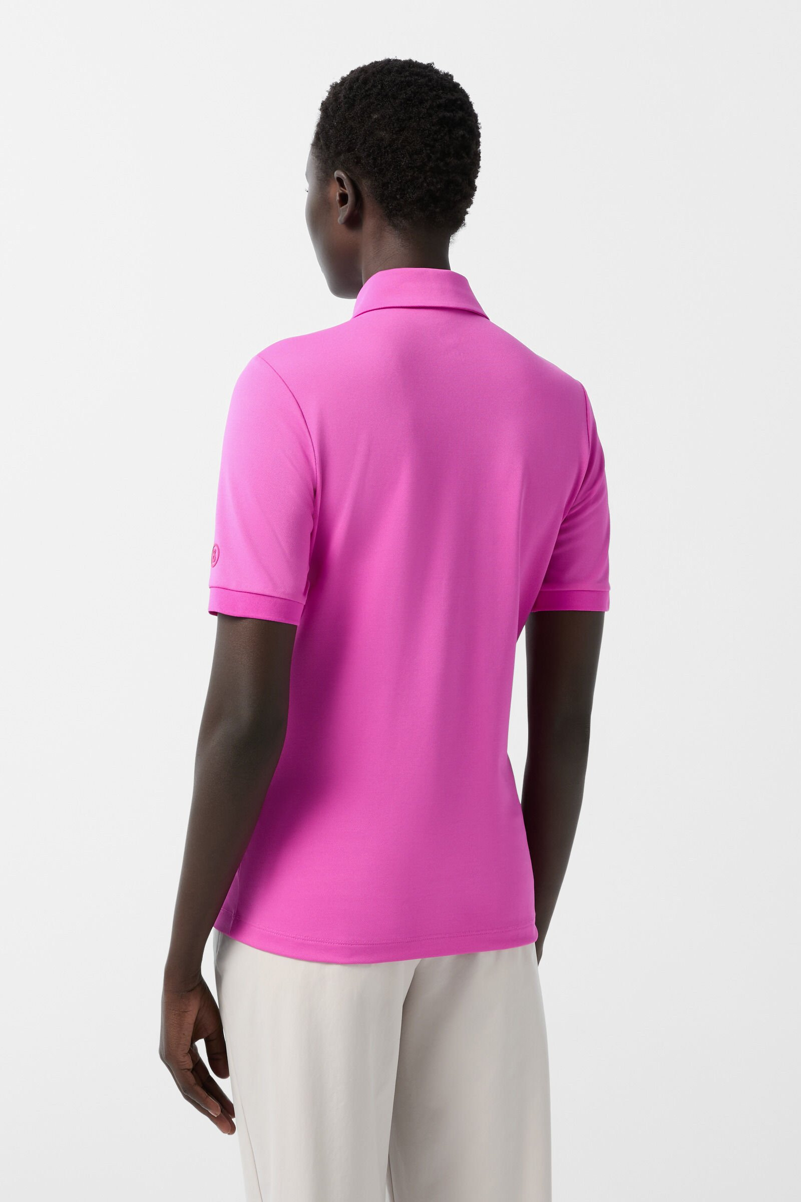 Danielle functional short-sleeved top in Pink - 3