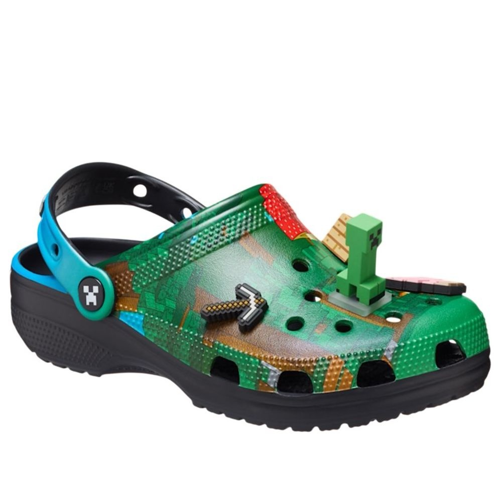 Crocs x Minecraft Clog 'Green Black' 210829-90H - 2