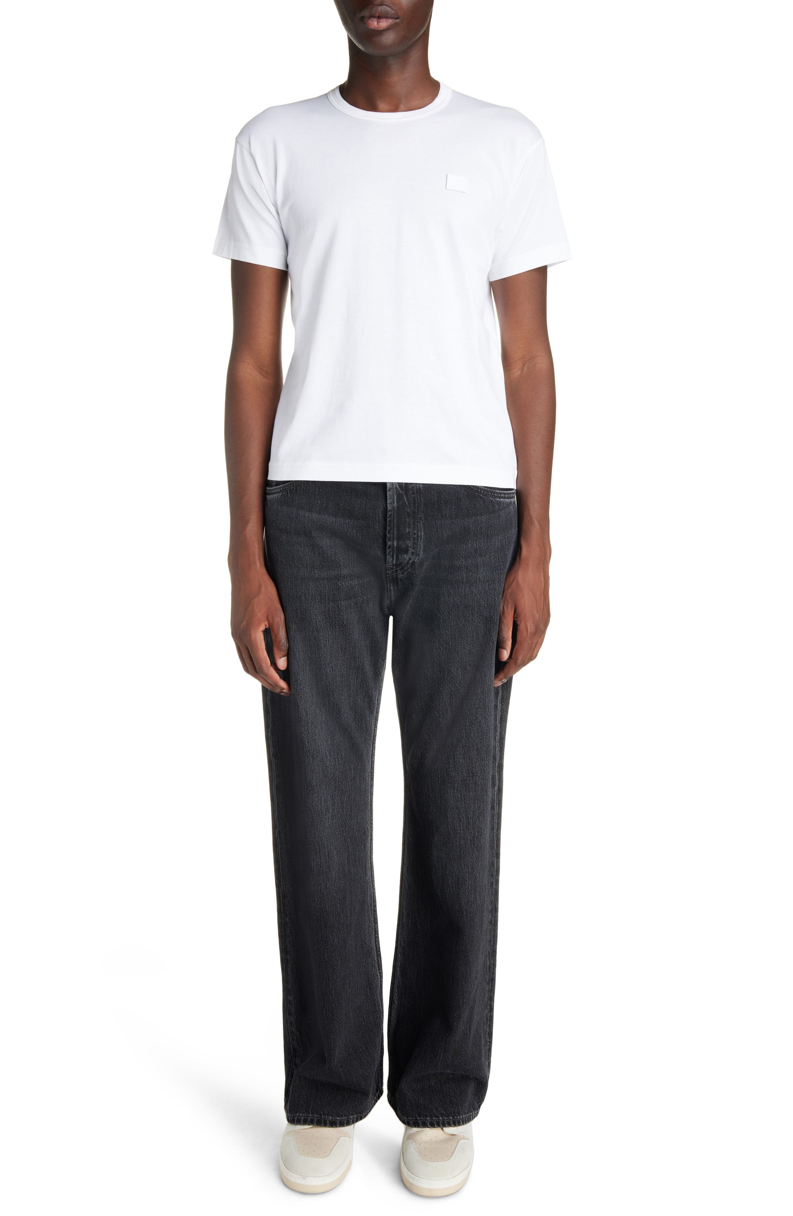 Acne Studios 2021 Loose Fit Jeans in Black at Nordstrom - 2