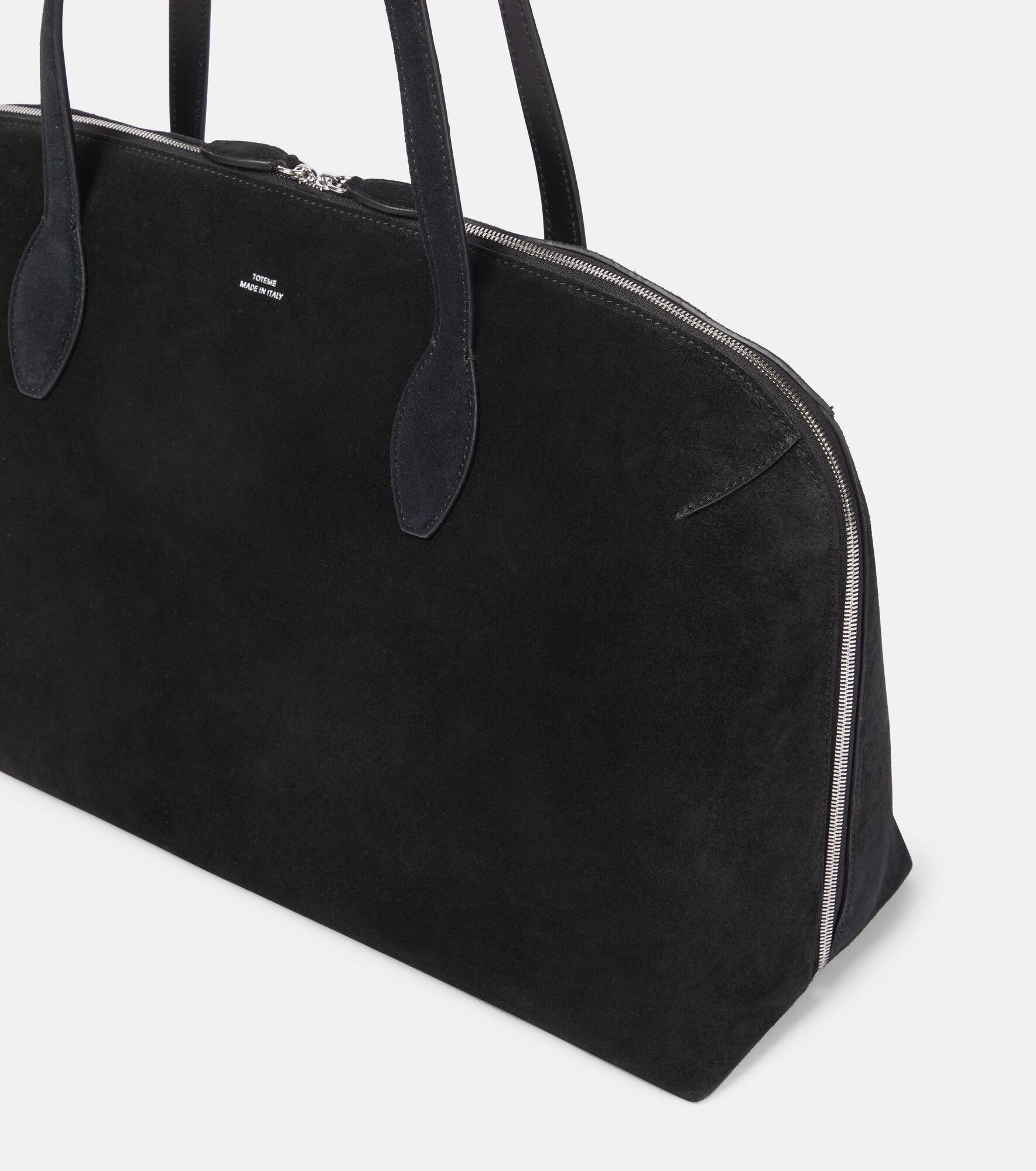 Suede tote bag - 6