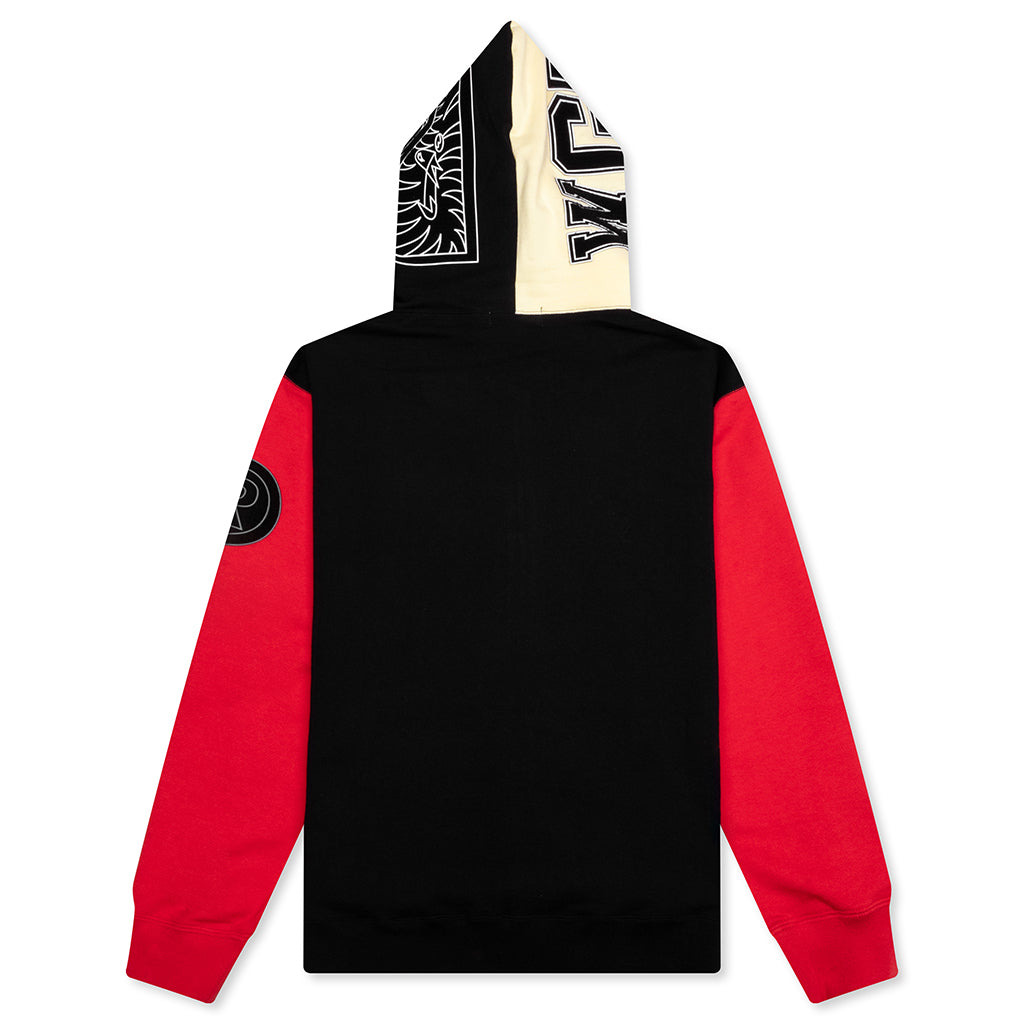 SHARK FULL ZIP HOODIE CHINA - BLACK - 2
