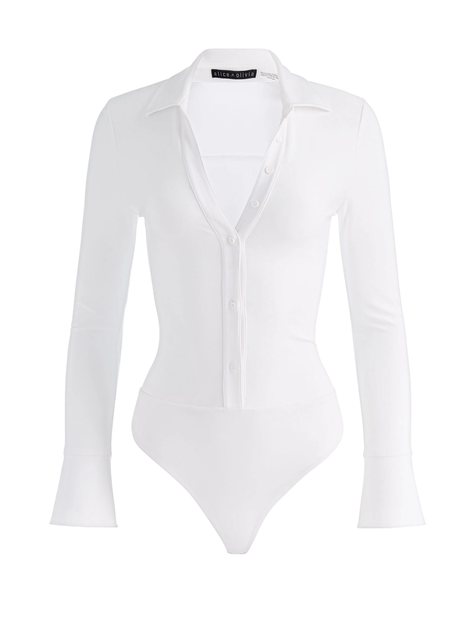 FREYA BUTTON DOWN BODYSUIT - 1