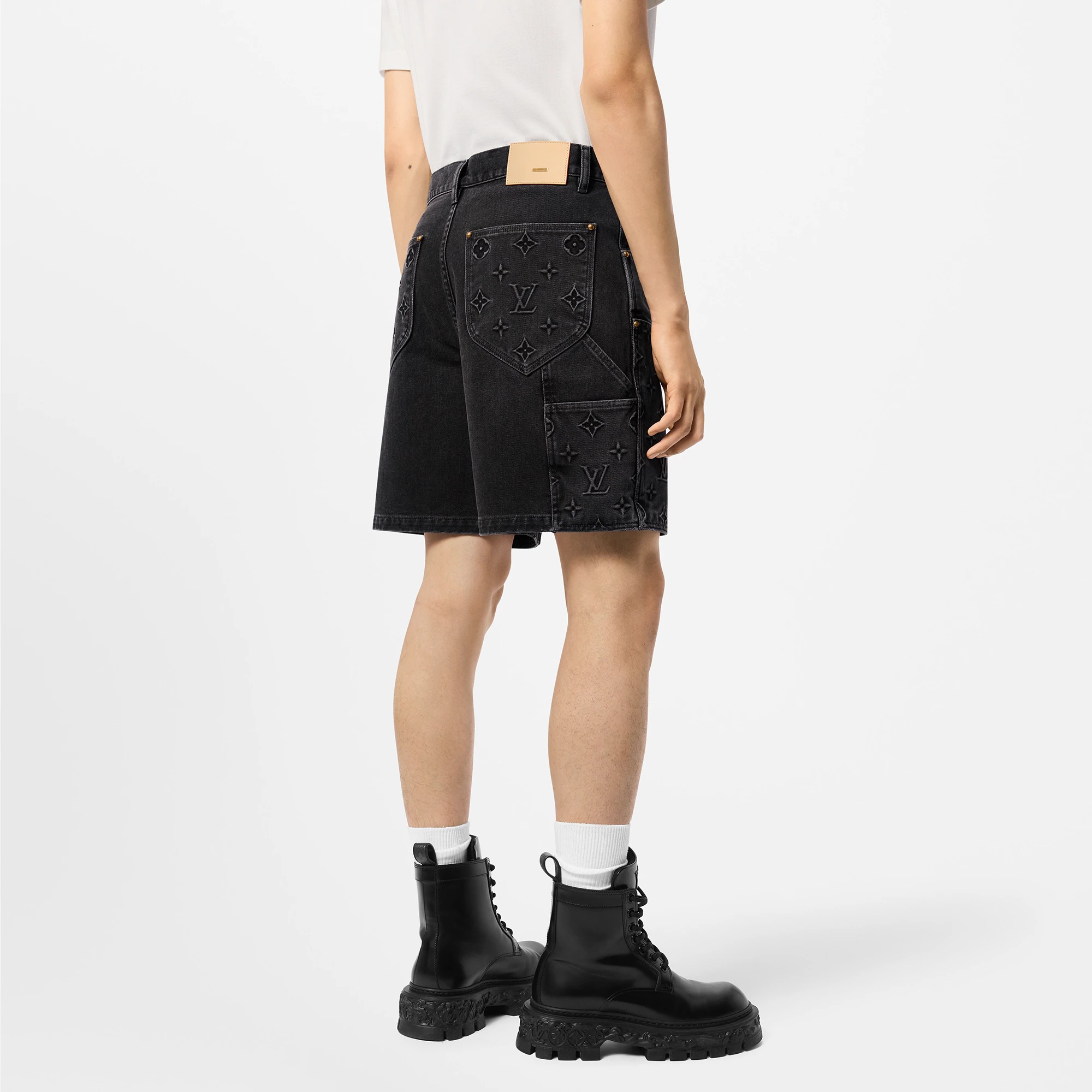 Denim Workwear Shorts - 5