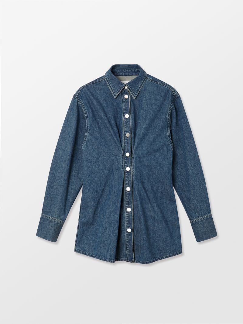 LADIES DENIM SHIRT - 1