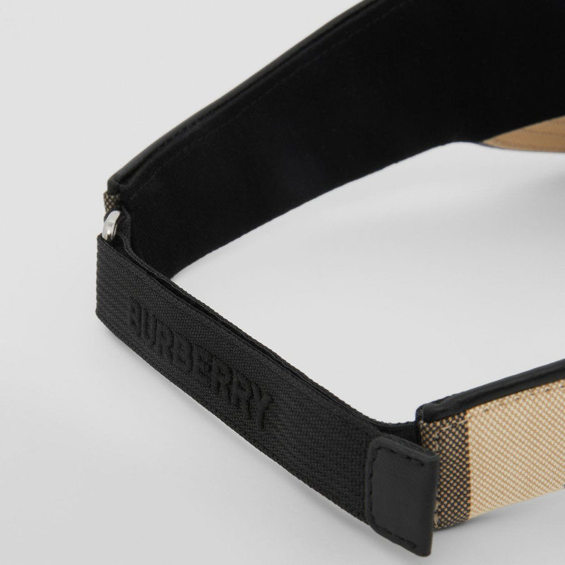 Check Cotton Visor 5