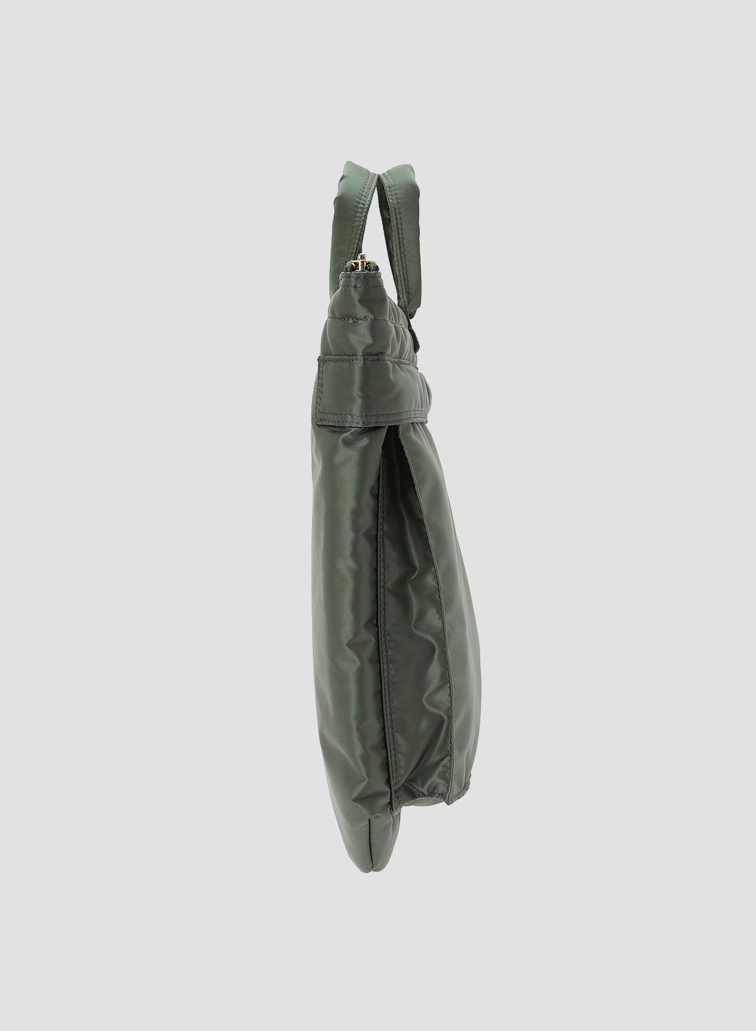 Porter-Yoshida & Co Tanker Short Helmet Bag Large in Sage Green - 5