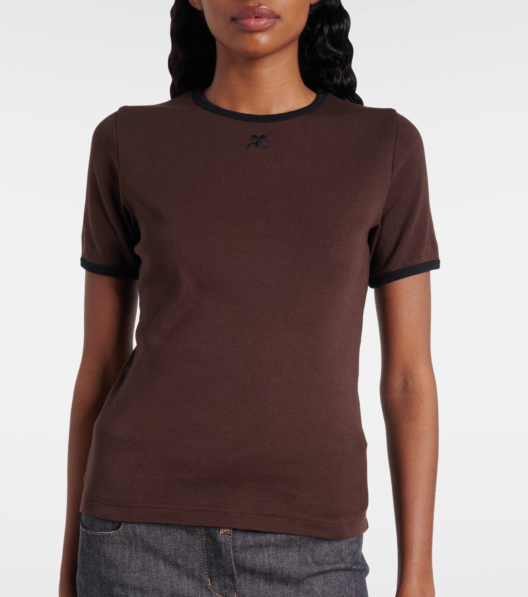 Logo cotton T-shirt - 5