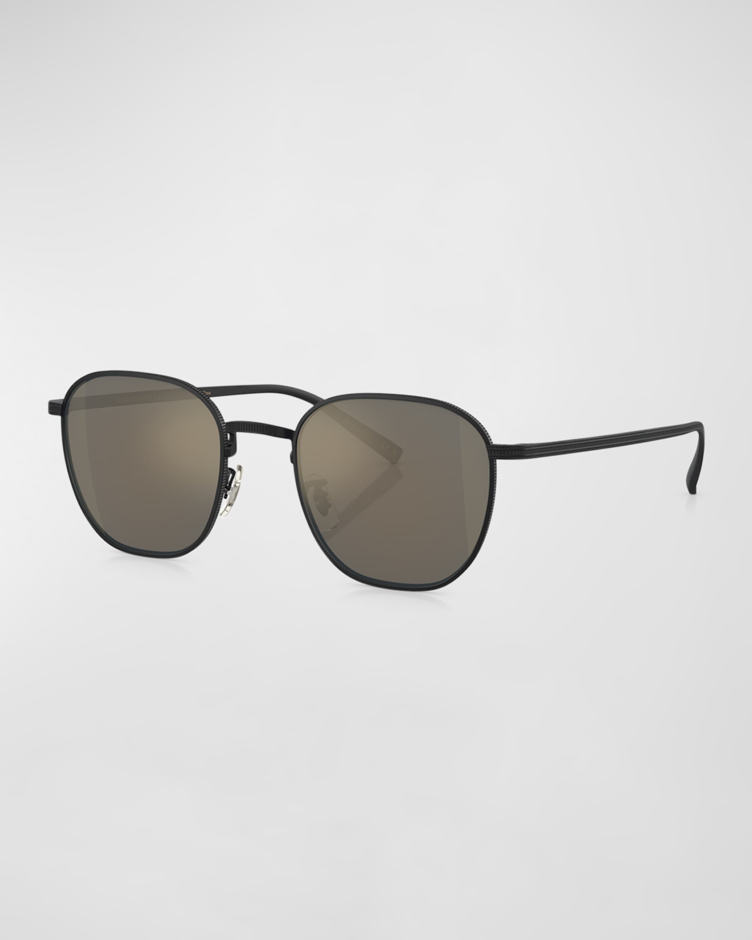 Filigree Titanium Square Sunglasses - 1