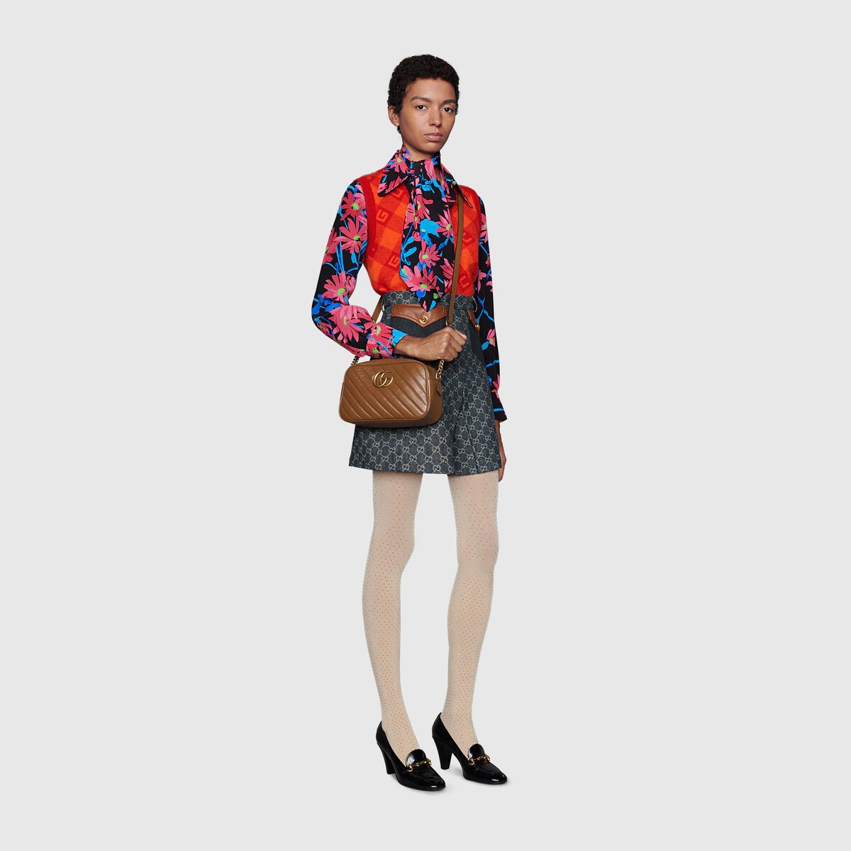 GG Marmont small matelassé shoulder bag - 10