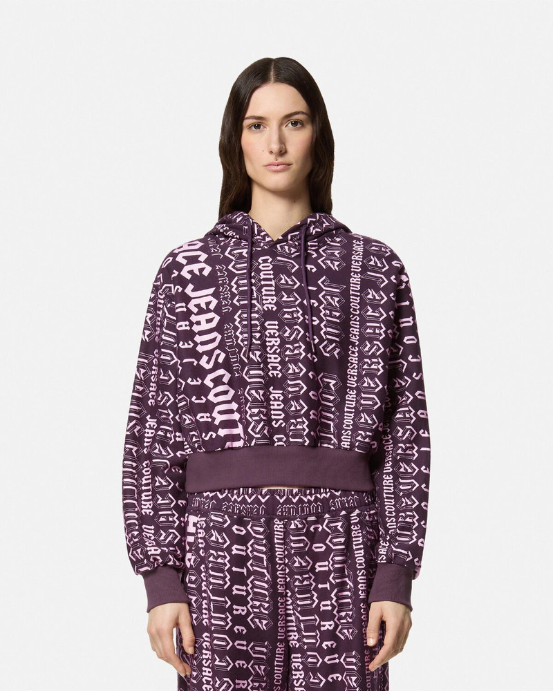 Logomania Crop Hoodie 4